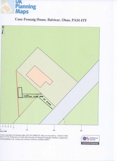 Location plan of proposed hide